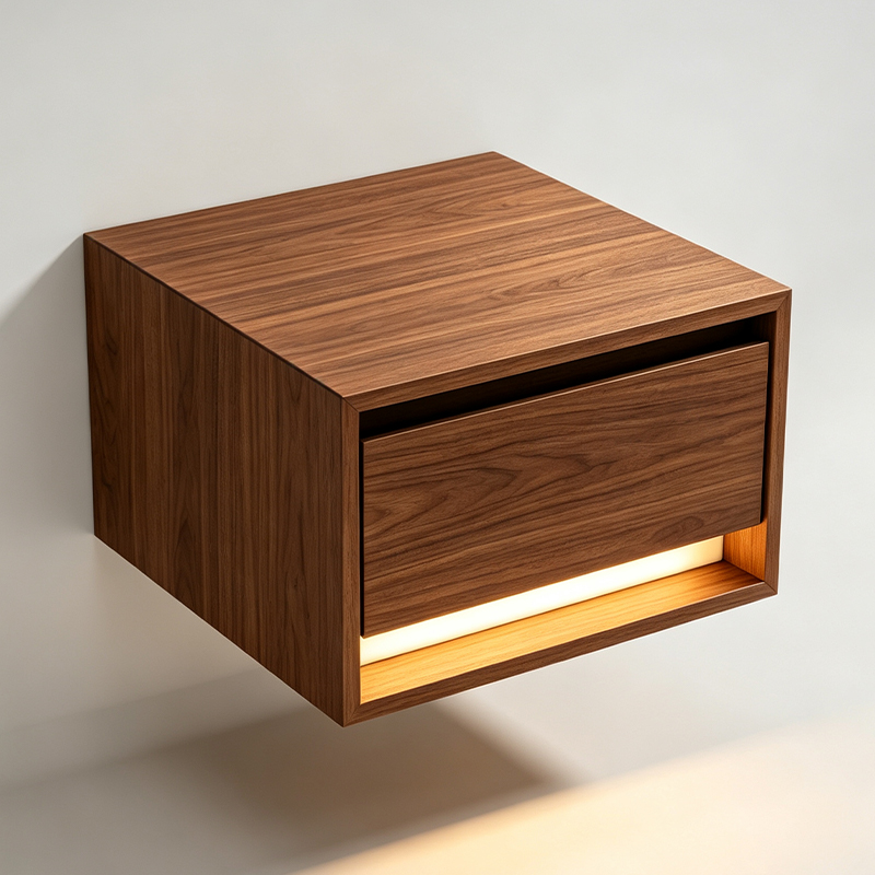 Wall-Mounted Floating Nightstand
