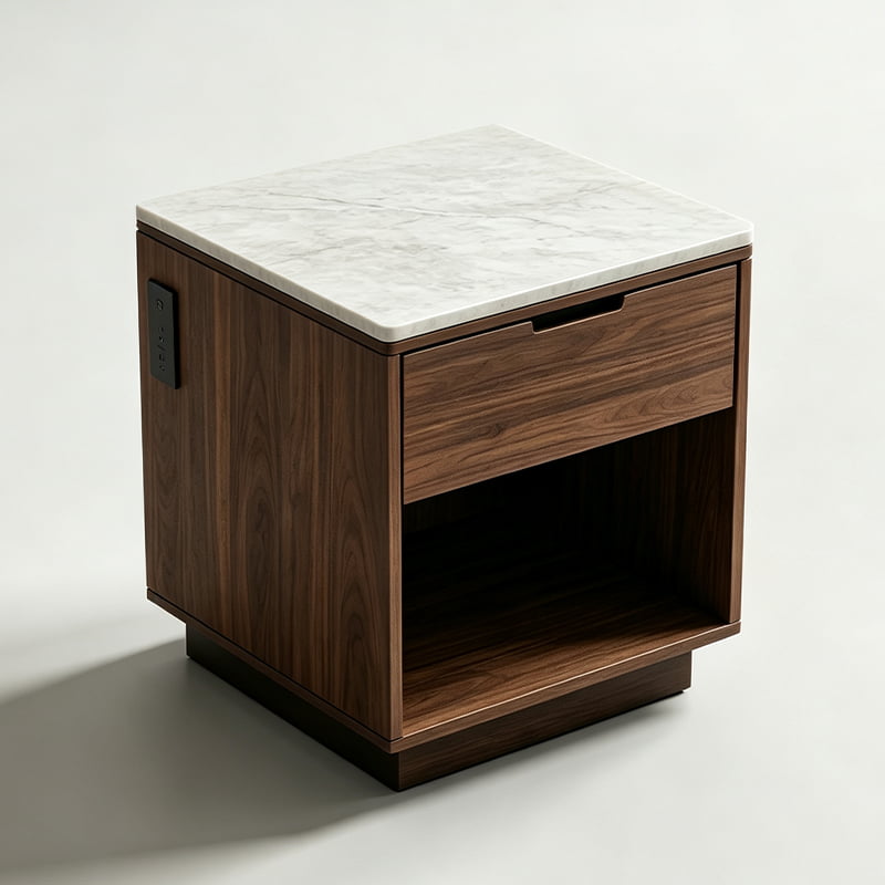 Premium Luxury Hotel Bedside Nightstand
