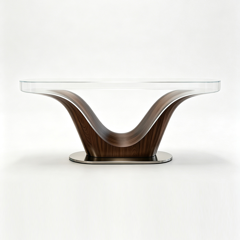 Hotel Lobby Acrylic Console Table